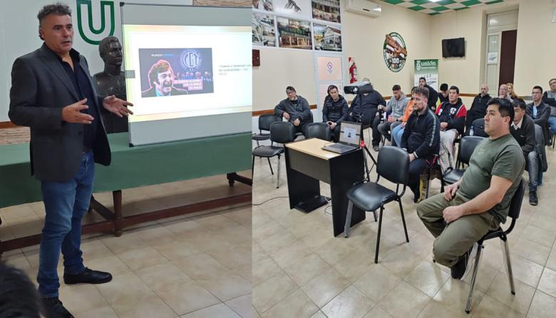 Valiosa jornada de capacitación y reflexión en la Unión Ferroviaria Junín