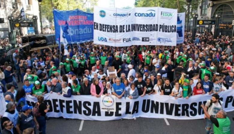 Universidades: Una semana de paro, medidas de fuerza y marcha federal a fin de mes