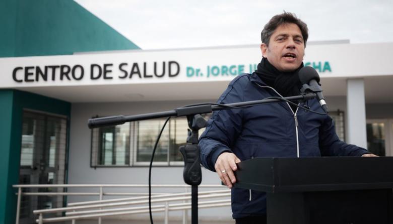 Kicillof inauguró un CAPS en Pehuajó