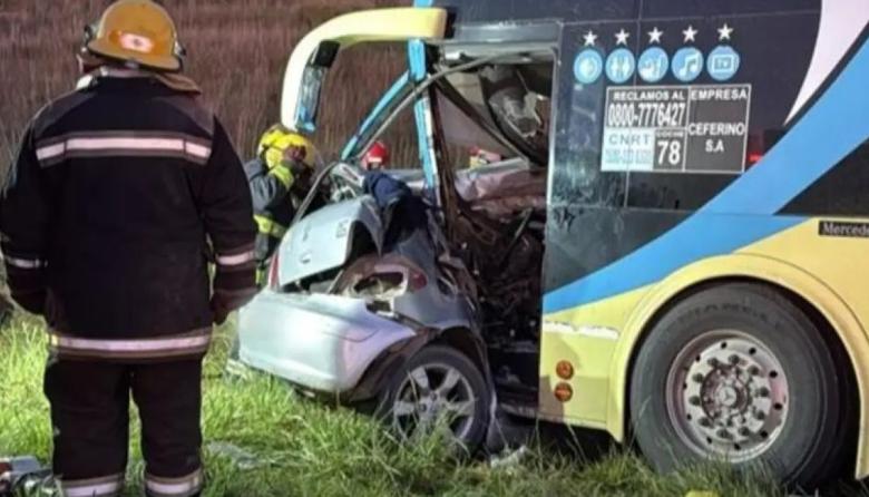 Tragedia en la Ruta 3: un muerto y heridos tras un choque entre un ...