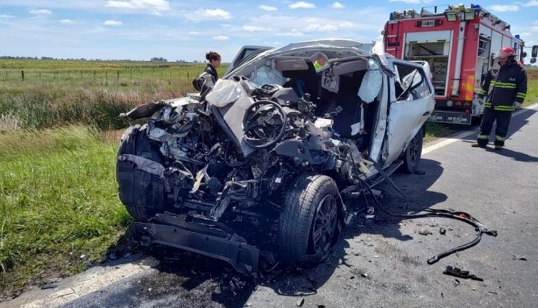 Un conocido carnicero de Pehuajó murió en un choque frontal en ruta 5