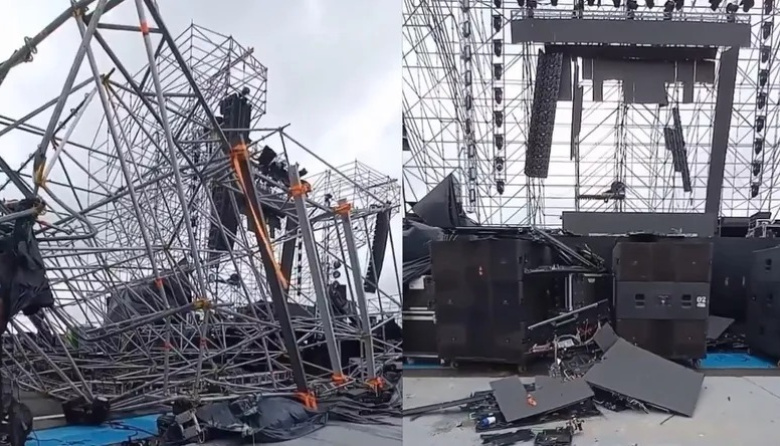 El temporal que golpeó a 9 de Julio y General Villegas