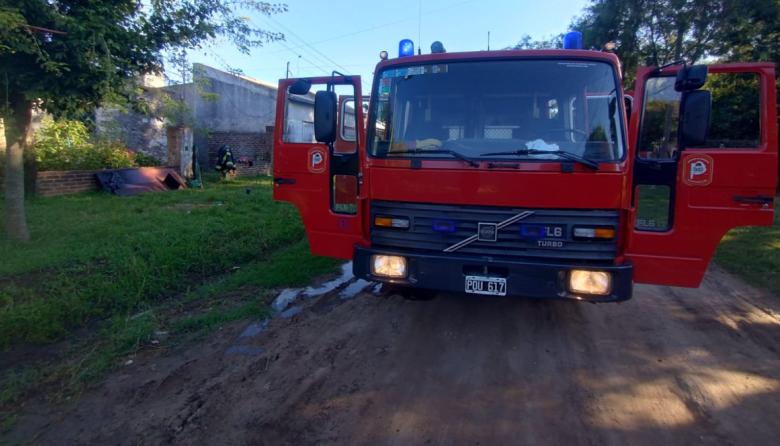 Incendio en una vivienda de Junín