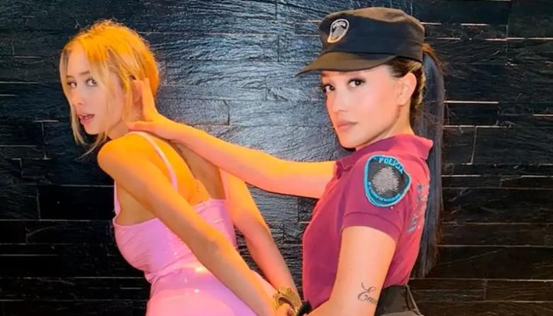 Echaron de la Policía de la Ciudad a Nicole Verón, la joven que hacía videos hot con el uniforme