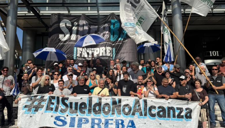 Sipreba endureció su reclamo y advirtió que, sin paritaria, habrá protestas en las fiestas