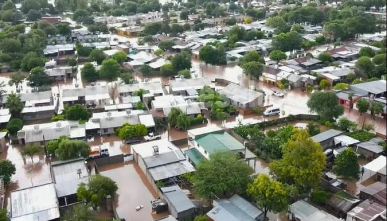 Salta: 200 evacuados tras récord histórico de lluvia
