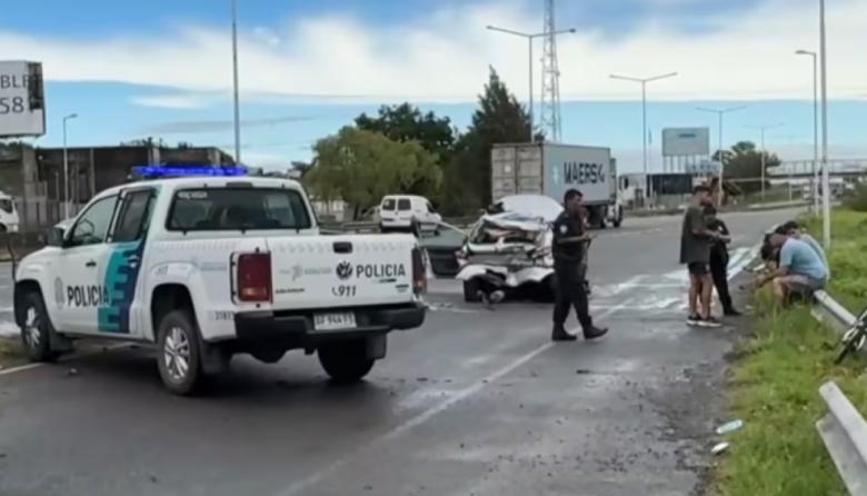 El finde largo arrancó con un choque y un fallecido en Ruta 9