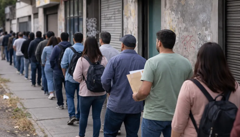Desocupación en alza: Subió al 7,5% en el cierre de 2025, 1,1% por encima del año anterior