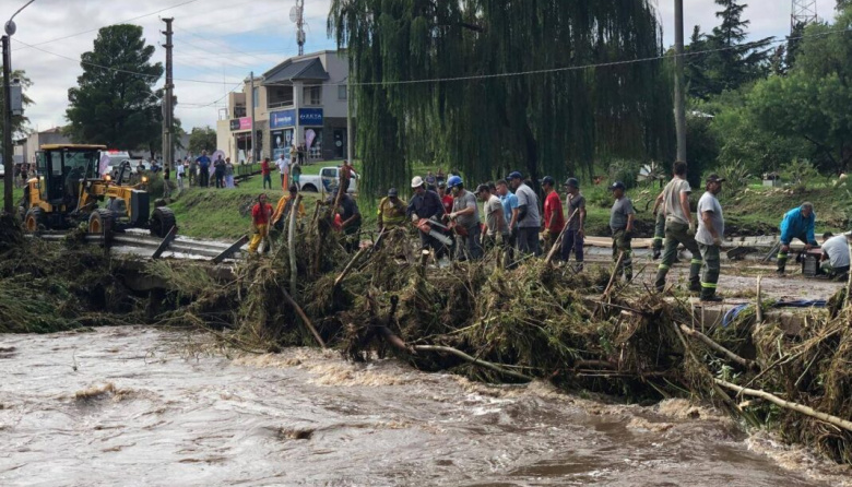 Temporal en PBA: Diluvió en Mar del Plata y Sierra de la Ventana
