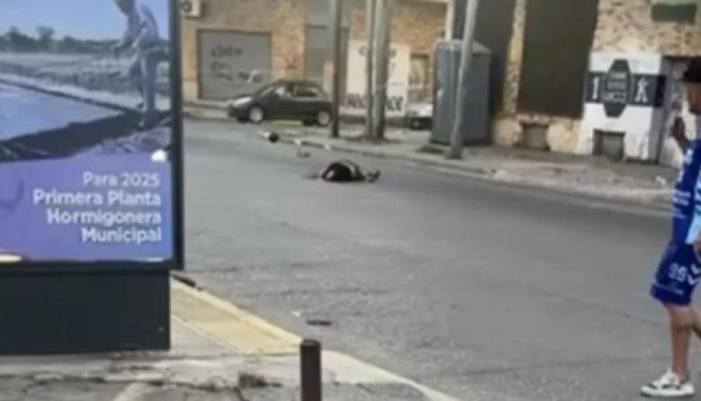 Un motociclista murió decapitado por una soga que los vecinos habían colocado en la calle