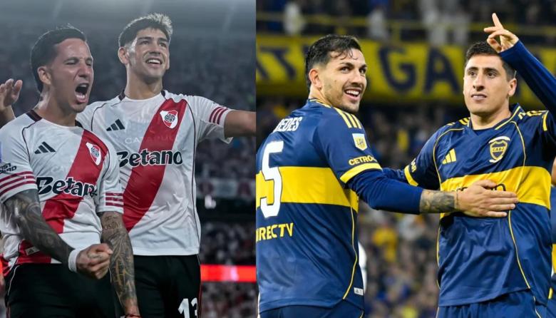 Boca y River buscan afirmarse en el torneo