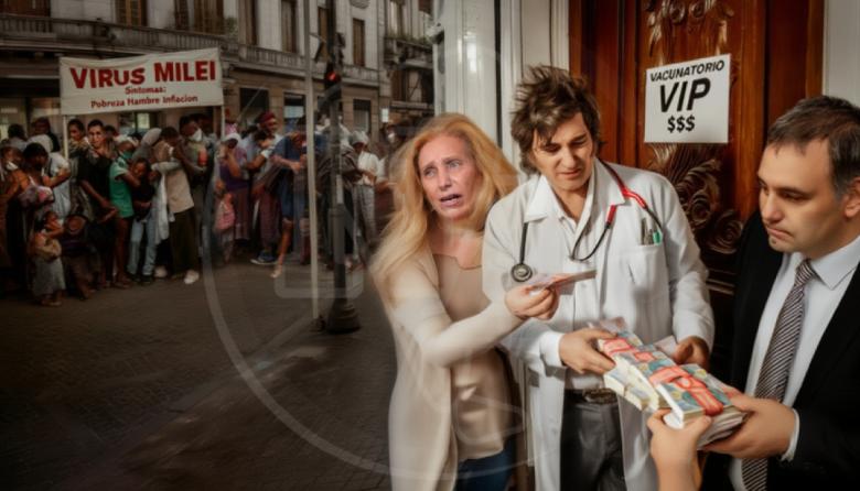 Milei en su propia pandemia