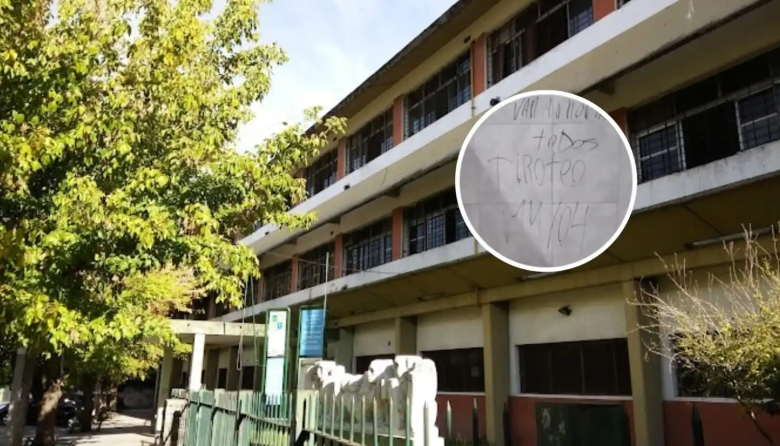 Amenaza de masacre en una escuela: Pánico por un mensaje que decía "van a morir todos, tiroteo"