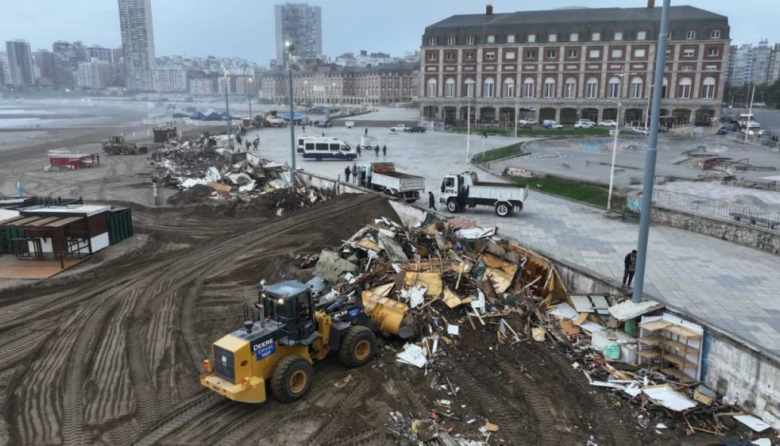 La Municipalidad desmanteló la "Saladita" de la Bristol