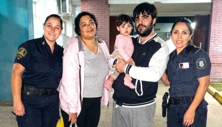 General Pinto: Dos mujeres policías salvaron la vida de una beba de ocho meses
