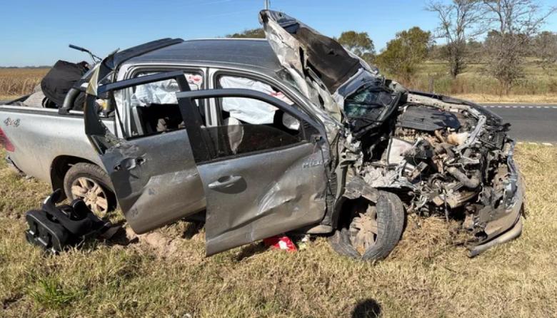 Ruta 8: Un choque por alcance dejó un herido