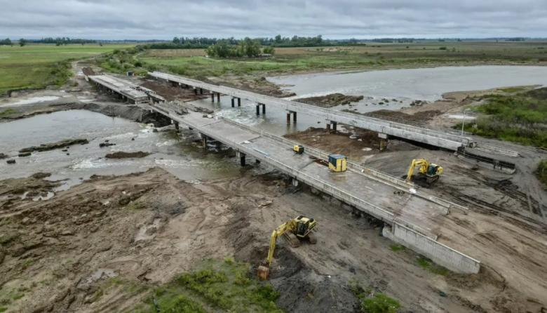 La Provincia "apura" a Nación para que reactive una obra clave del río Salado que impacta en Junín