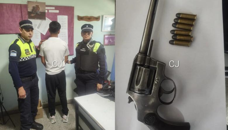Un adolescente de 17 años llevó un arma a la escuela secundaria y quedó detenido