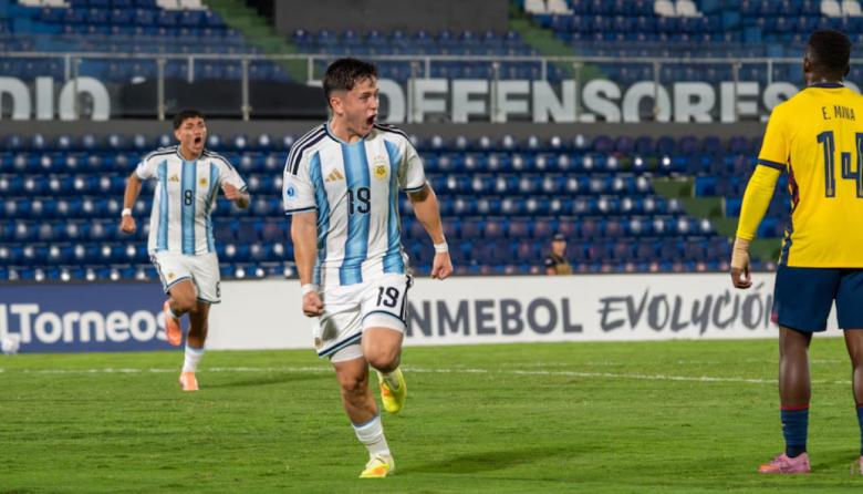 Argentina le ganó a Ecuador y se clasificó a la final