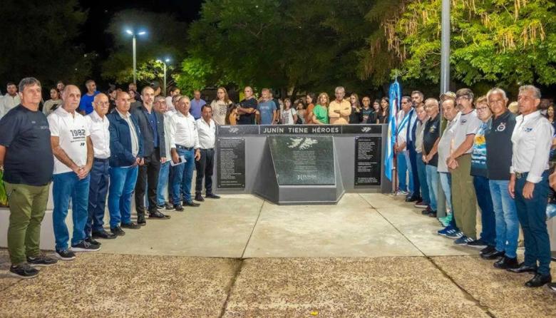 Junín rindió homenaje a los héroes y caídos en combate