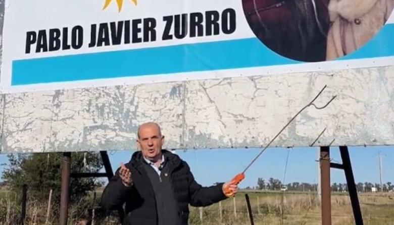 "Sos cagón como muchos o Cristina libre": Zurro salió con los tapones de punta