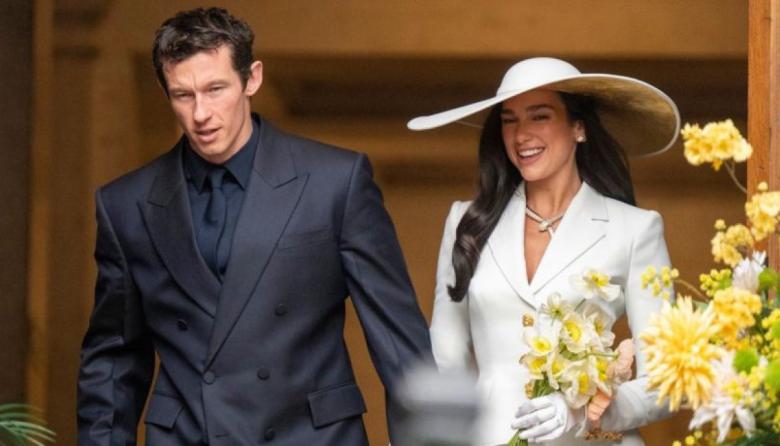 Dua Lipa y Callum Turner se casaron en una ceremonia íntima en Londres