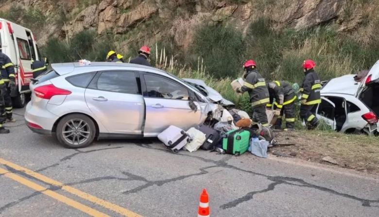 Tornquist: cuatro muertos en un choque en el Abra de la Ventana
