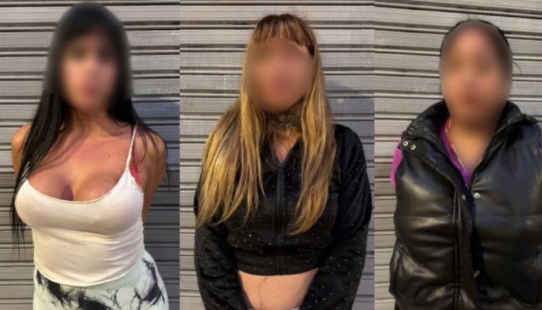 Constitución: Detuvieron a tres mujeres vendiendo cocaína en la calle