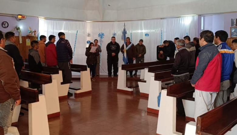 En la Unidad Penal 13 de Junín se conmemoró el Día de la Bandera