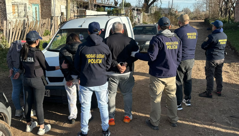 Tres detenidos por intentar ingresar una importante cantidad de cocaína a Junín