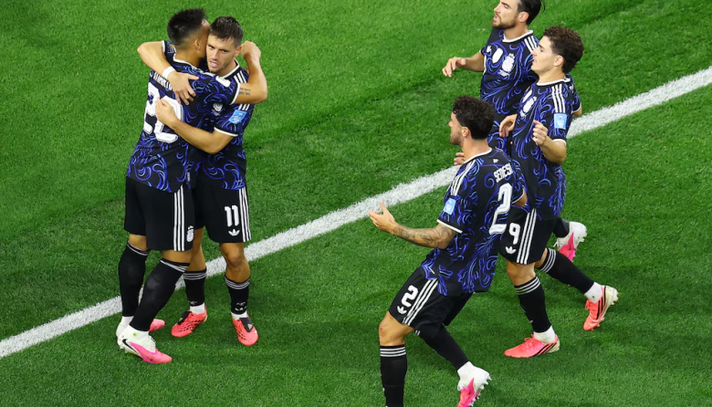 Argentina venció a Jordania y avanzó a 16avos de final con puntaje ideal