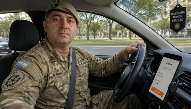 Soldado de día, chofer de noche: Habilitan a militares a tener un segundo empleo