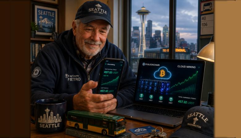 Un conductor de autobús jubilado de Seattle descubre BM Blockchain con un bono de $108 y recompensas diarias en USDT de entre $109 y $815