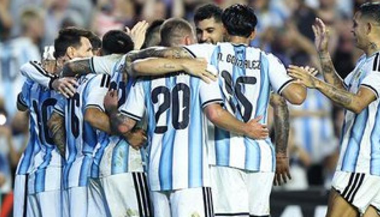 Argentina goleó a Islandia en el último amistoso antes del debut en el Mundial