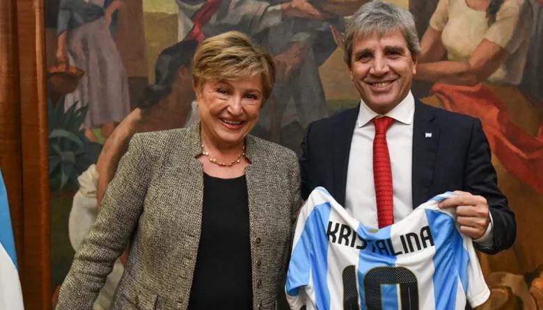 Georgieva destacó la "solidez" del programa económico del Gobierno de Milei