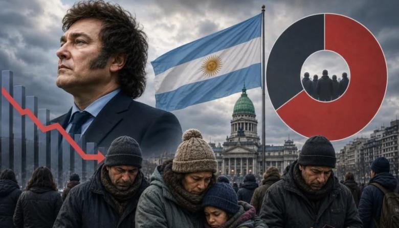 Crece el malestar económico y vuelve a caer la imagen de Milei