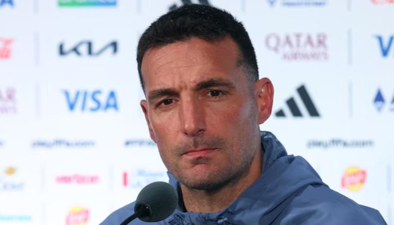 Scaloni: "El equipo está bien, hay que corregir dos o tres cosas, pero estamos bien"