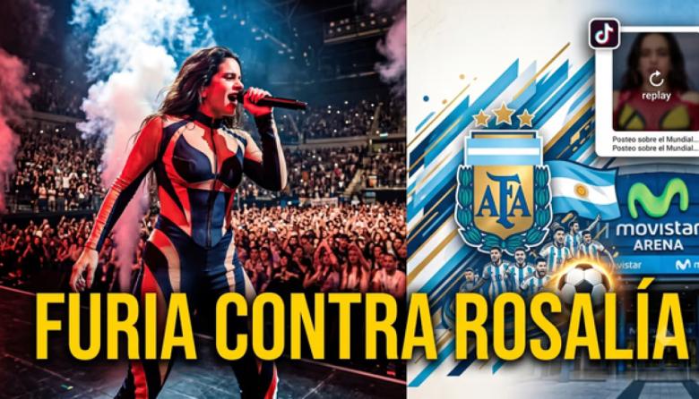 Repudio a Rosalía: Fanáticos venden sus entradas tras su polémico posteo sobre la Selección