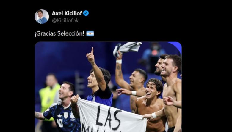 “Muchas gracias, jugadores”: los mensajes del arco político tras la derrota de la selección argentina ante España