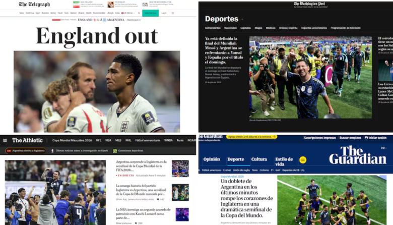 “Argentina nunca muere”: así reaccionaron los diarios más importantes del mundo