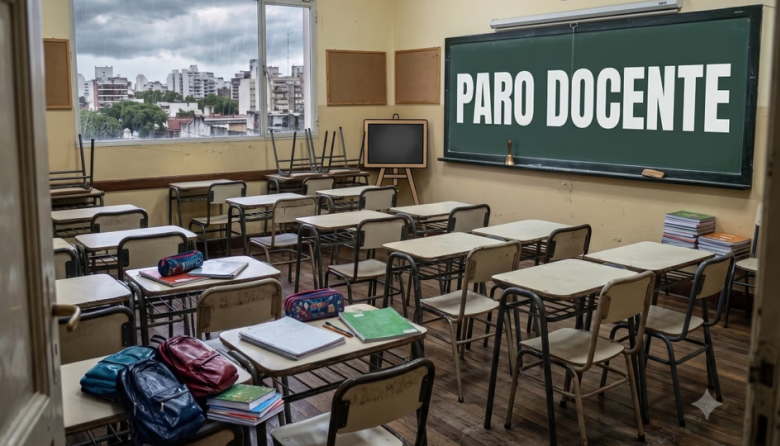Paro docente del lunes 3 y martes 4 de agosto: dónde afecta y qué escuelas podrían no abrir