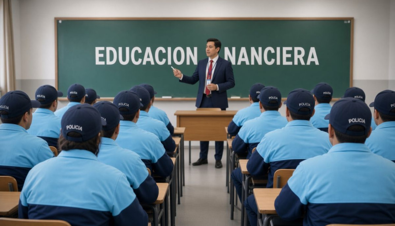 En medio de una ola de morosidad, capacitarán a policías en educación financiera
