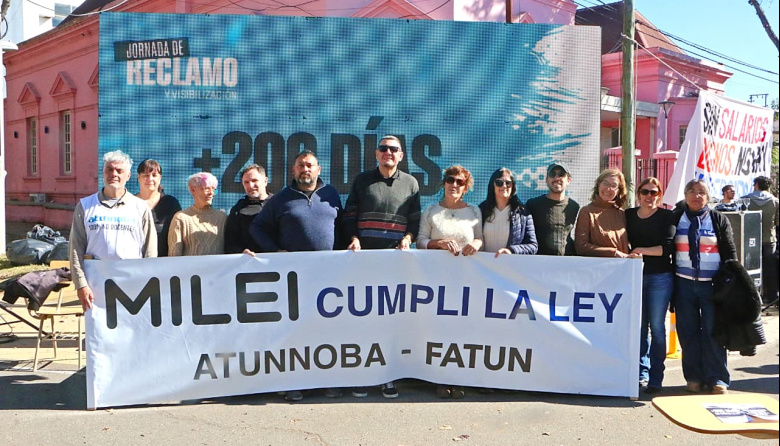 ATUNNOBA adhiere al paro nacional universitario de este martes y exige el cumplimiento de la ley de financiamiento