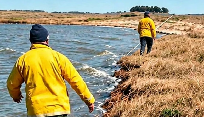 Guaminí: a 8 días de la tragedia sigue la búsqueda del quinto pescador desaparecido