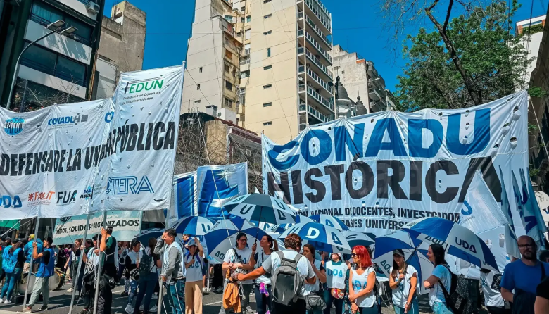 Paro universitario: La CONADU confirmó la medida de fuerza por 72 horas