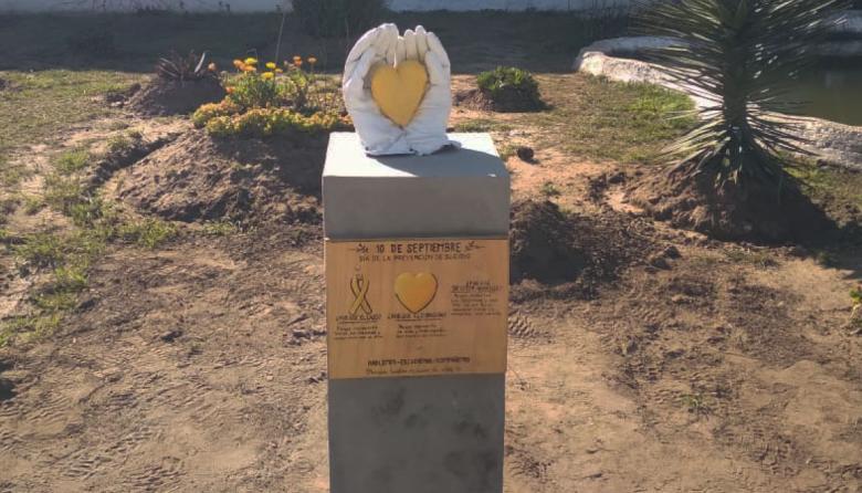 Una intervención visual promovió la prevención del suicidio en la Alcaidía Junín