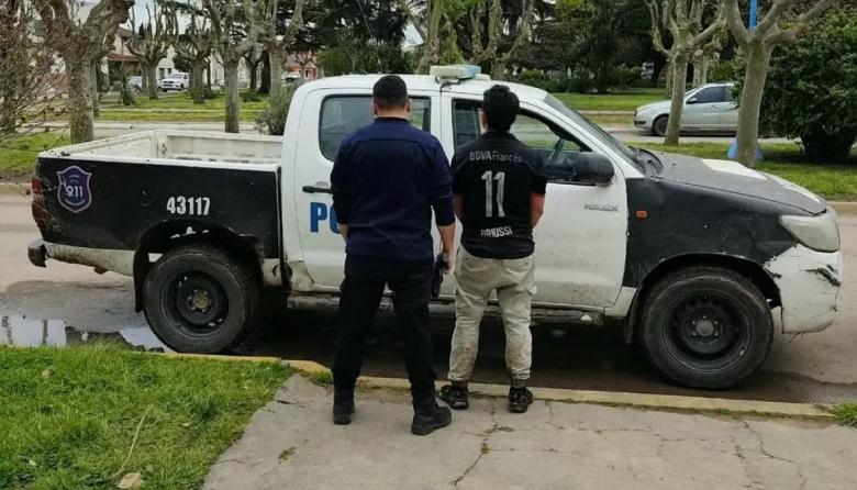Aprehendieron a un hombre por amenazas con una carabina de aire comprimido en una escuela