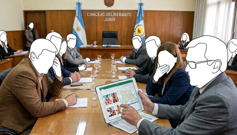 Pantallas calientes en el Concejo: los pornoplanos subidos de tono de Junín