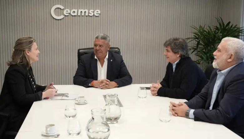 La cumbre que nadie esperaba: la intendenta Gentile se reunió con Chiqui Tapia