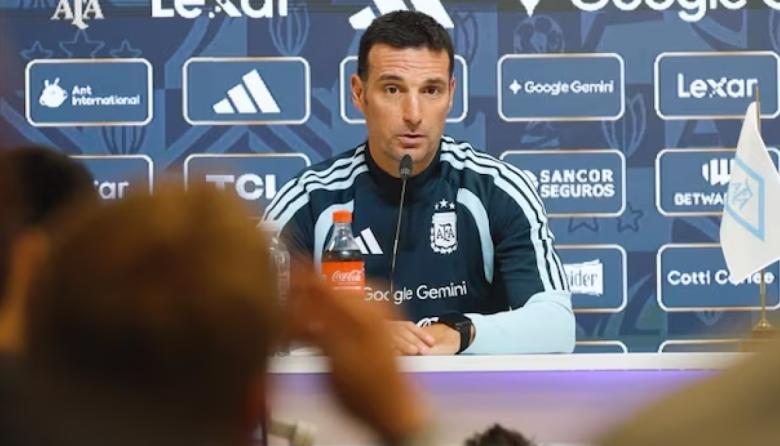 Scaloni: "Será cosa de llegar a un acuerdo. Lo importante es que las ganas están"
